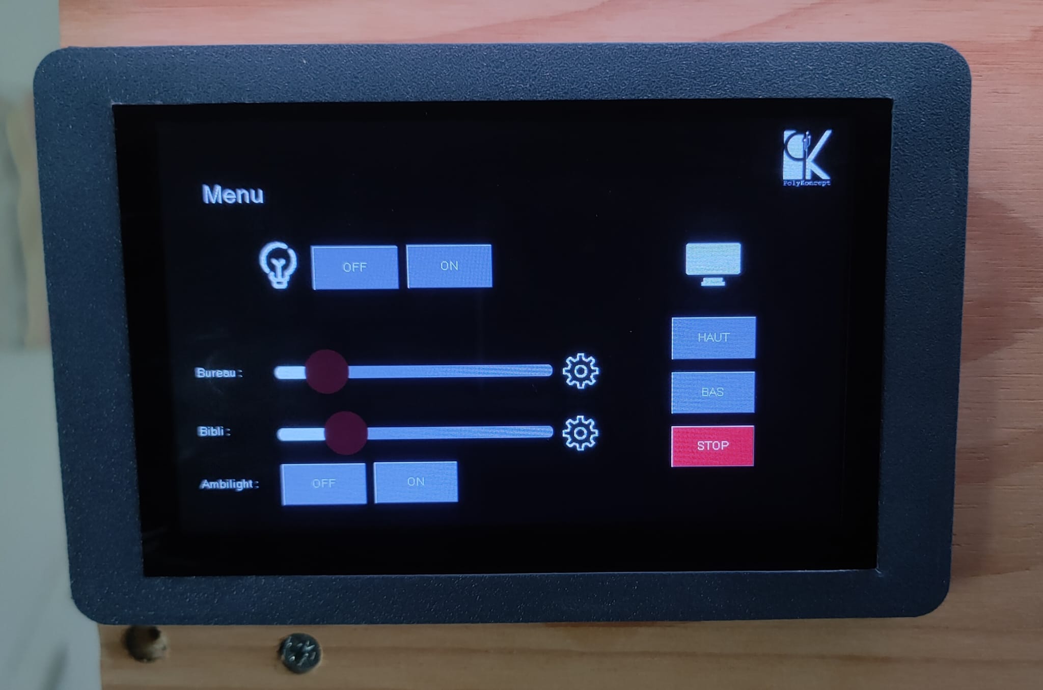 Interface tactile 2