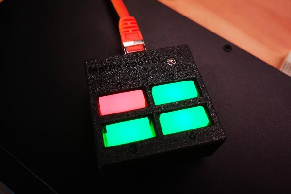 Pupitre de commande RS232